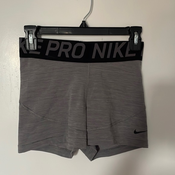 Nike Pants - Grey Nike pros.  Great used condition